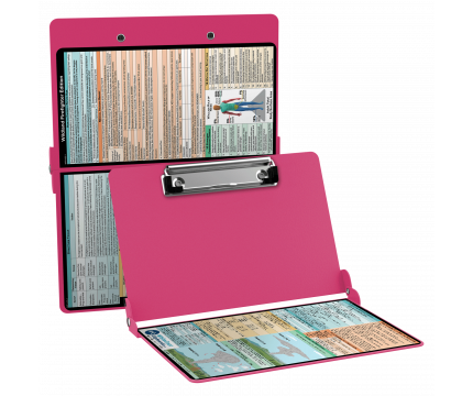 WhiteCoat Clipboard® - Pink Wildland Firefighter Edition